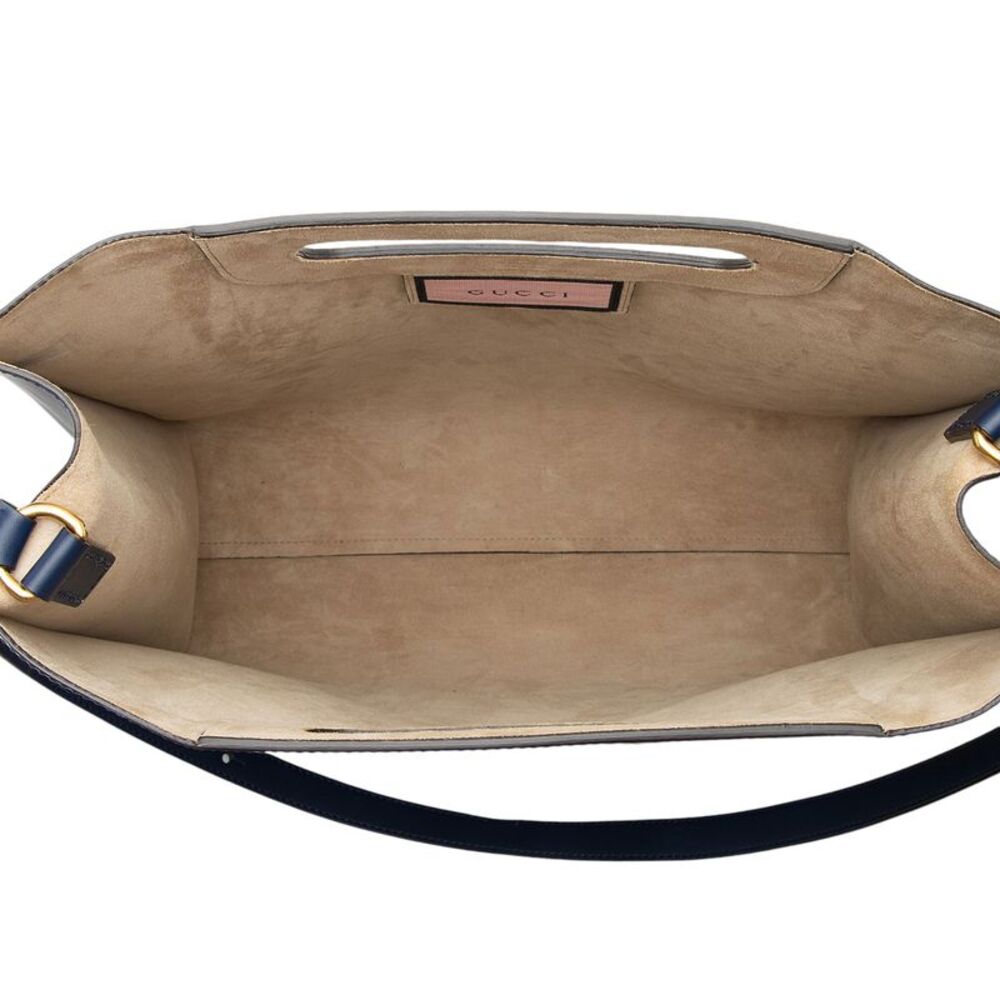 Gucci Leather Ghost Medium Tote - image 7